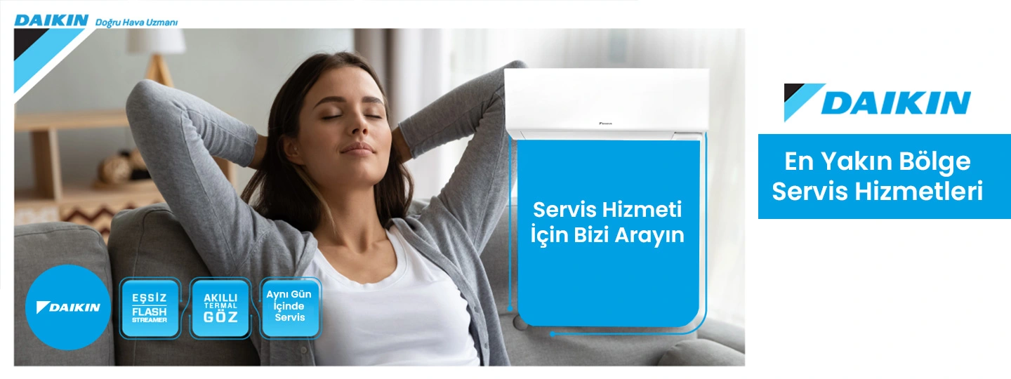 Ödemiş Daikin Klima Bölge Servisi